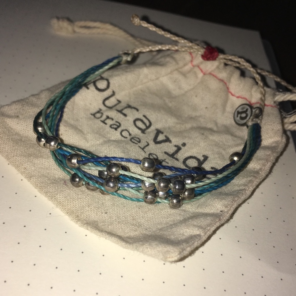 Pura Vida Platinum Save the Dolphins bracelet